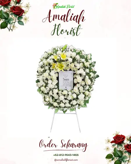 Krans Bunga Duka Setupatok